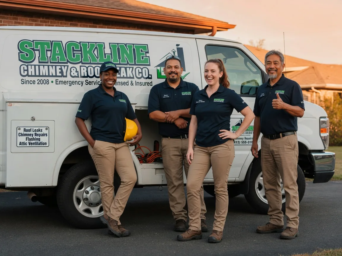 Chimney flashing repair company in Matthews, IN